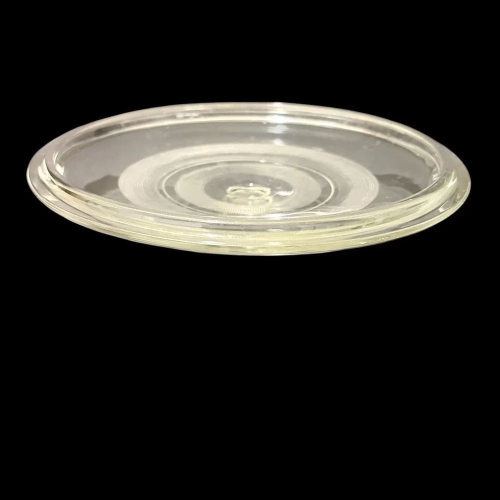 Vtg #22 Mexico Clear Glass Replacement Lid 9.5